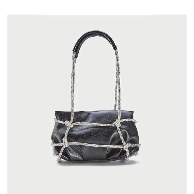 luxury designer handbag purses and handbags for women small Shoulder bag female tote bag bucket evening clutch bag fur purse
