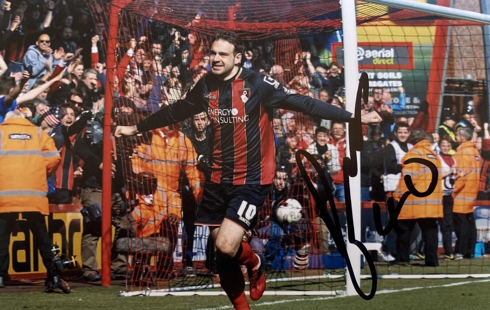 Brett Pitman Genuine Hand Signed AFC Bournemouth 6X4 Photo Poster painting