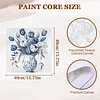 (US Only)Paint By Numbers Kit On Canvas DIY Oil Art Vase Picture Home Decor40x40cm