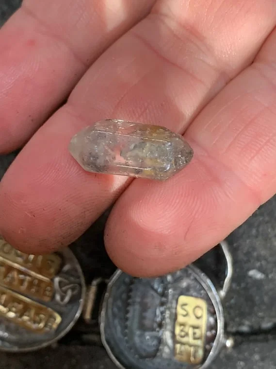 🔥LAST DAY SALE 49% OFF-925 Sterling Silver Triple Moon Goddess Spell Locket with Real Quartz Crystal