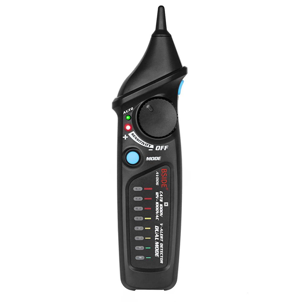 

BSIDE Non-Contact AC 12-1000V Voltage Detector LED Light Voltage Test Pen, 501 Original