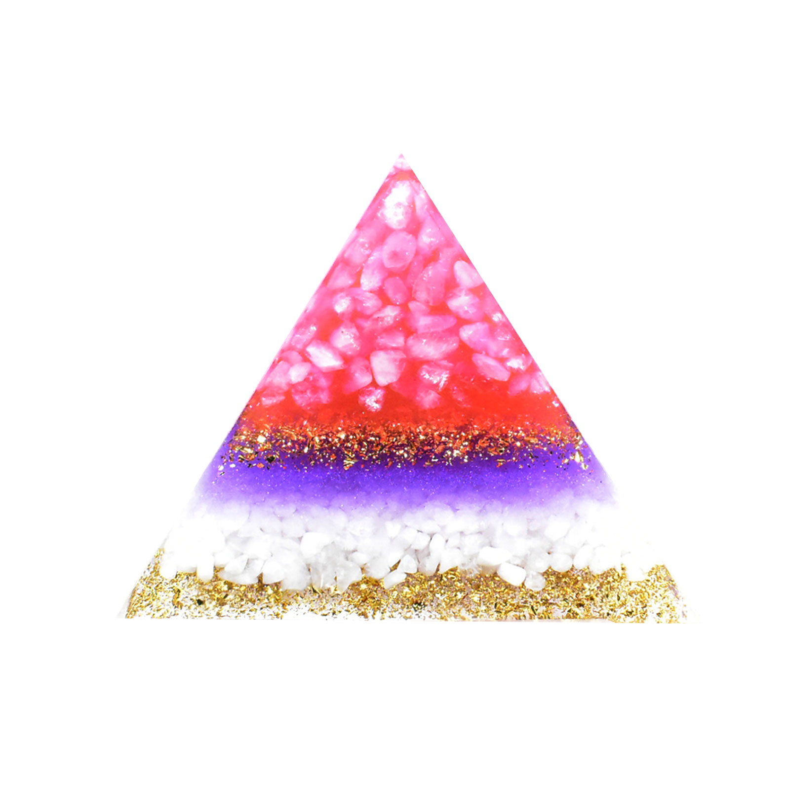 

6cm Natural Orgonite Pyramid Chakra, 501 Original