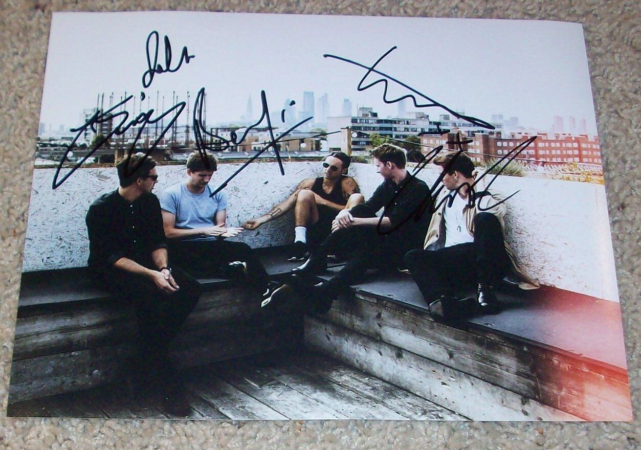 COASTS GROUP SIGNED AUTOGRAPH 8x10 Photo Poster painting BAND C w/PROOF CHRIS CAINES +4