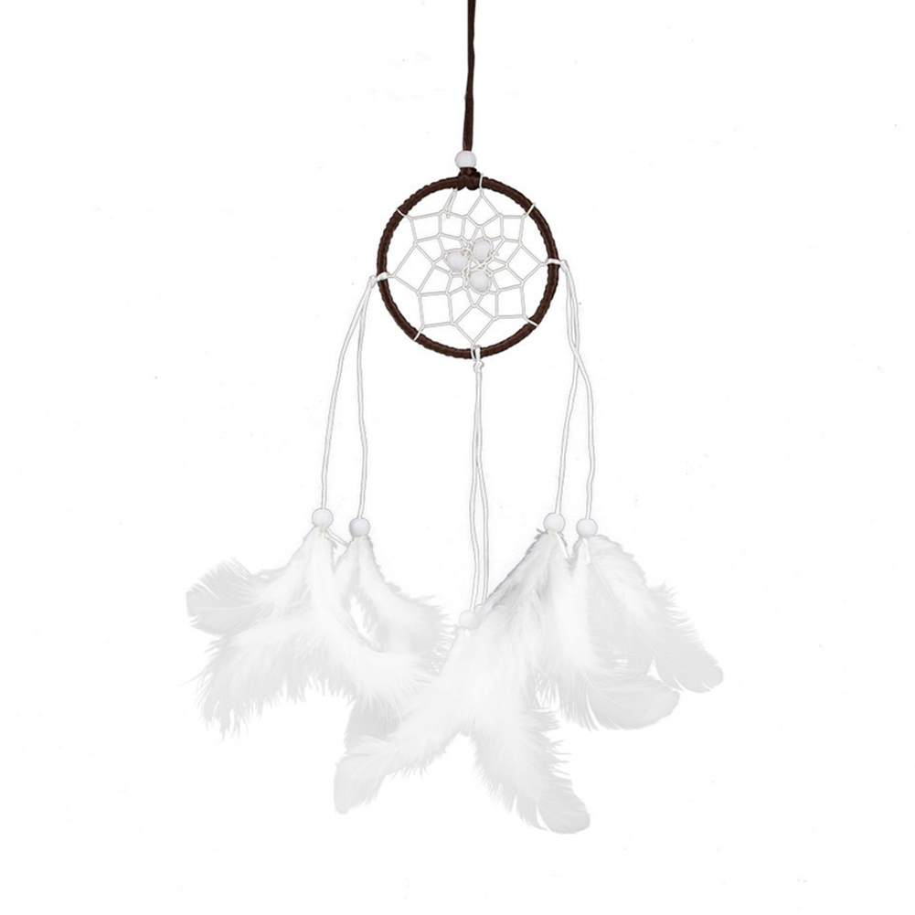 

Nordic Dream Catcher Feather Crafts Wall Car Hanging Home Ornaments Decor, 501 Original