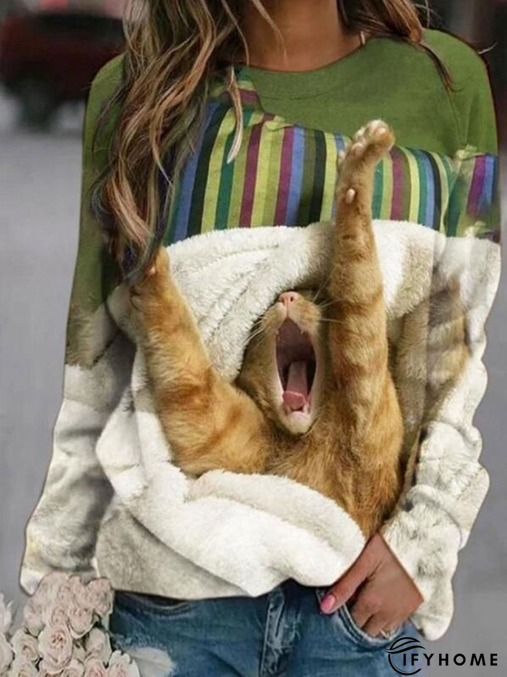 Casual Long Sleeve shirt & Top | IFYHOME