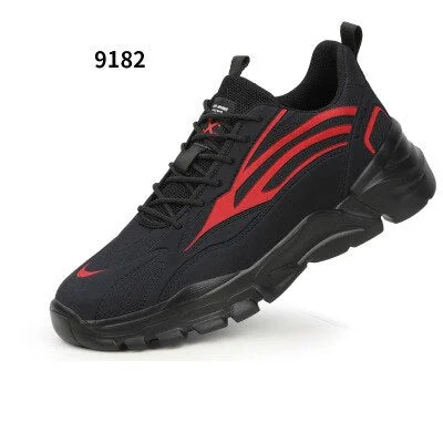 Safety Shoes Men Steel Toe Indestructible Shoes Anti-puncture Work Sneakers Breathable Safety Work Boots Male Zapatos De Hombre