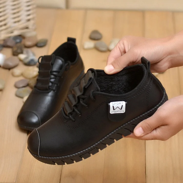 2020 Women shoes new arrival spring lace-up pleated genuine leather flats shoes rubber Lace-up female shoes feminino hjm8