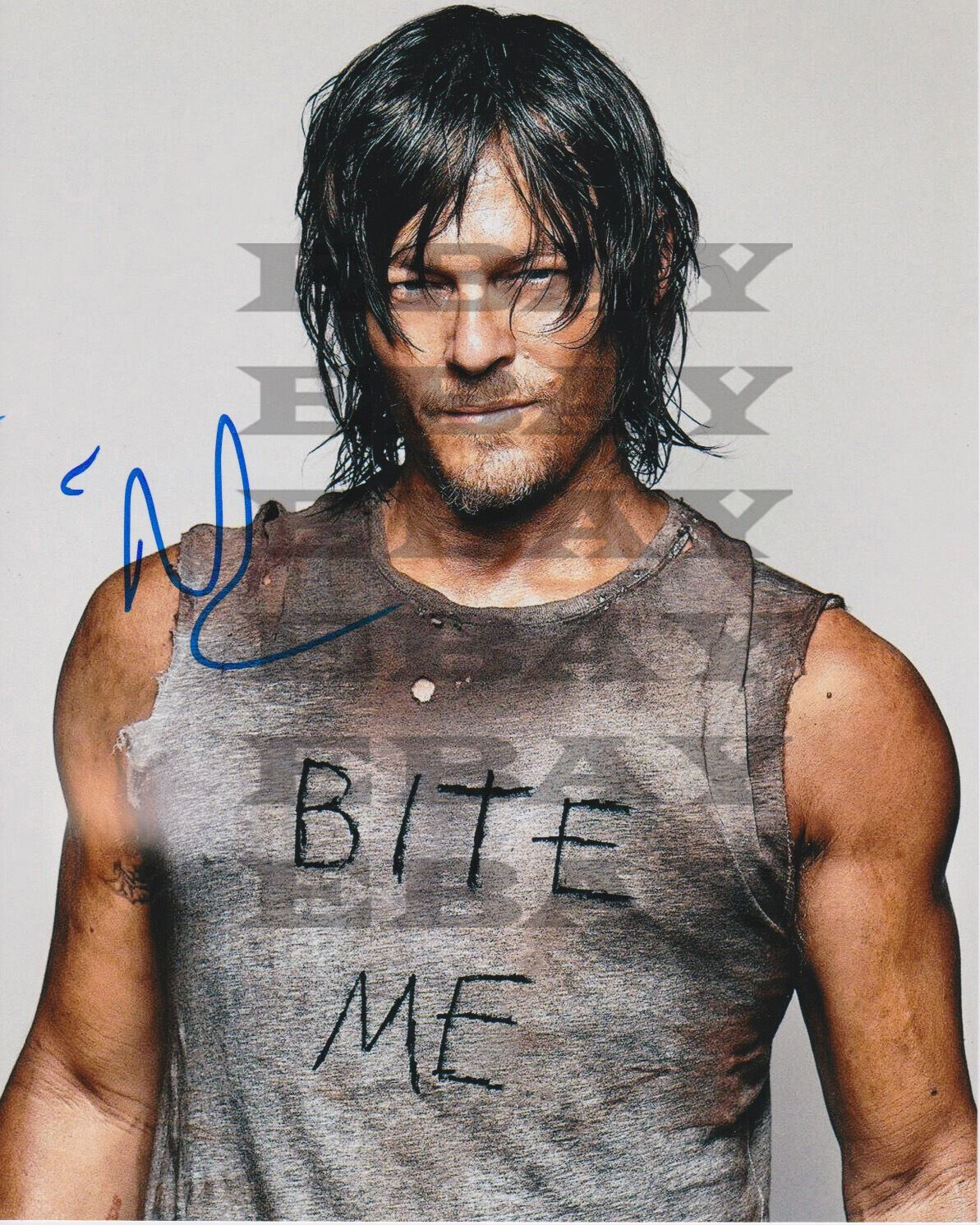 Norman Reedus Autographed Signed 8x10 Photo Poster painting Reprint