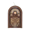 FM/AM/SW Three-Band With MP3 Playback Retro Bluetooth Multi-Function  Wood Grain Radio
