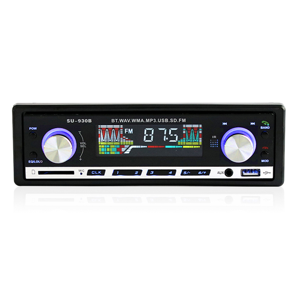 

SU-930B Car Radio Bluetooth AUX-in U Disk MP3 Player Single DIN Auto Stereo, 501 Original