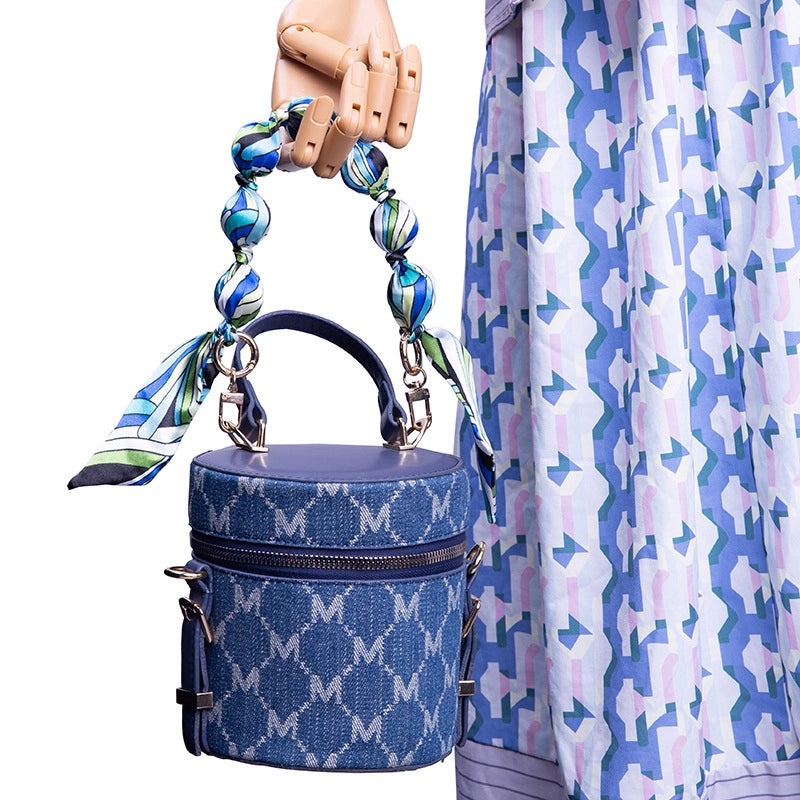 Plastic Color Block Bag Chain