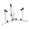 [US Local Warehouse] Bike Wheel Truing Stand Rotating Design Bicycle Wheels Weaving Stand Foldable Bike Hub Spokes Braiding Table for Bike Mechanics and DIY Enthusiasts