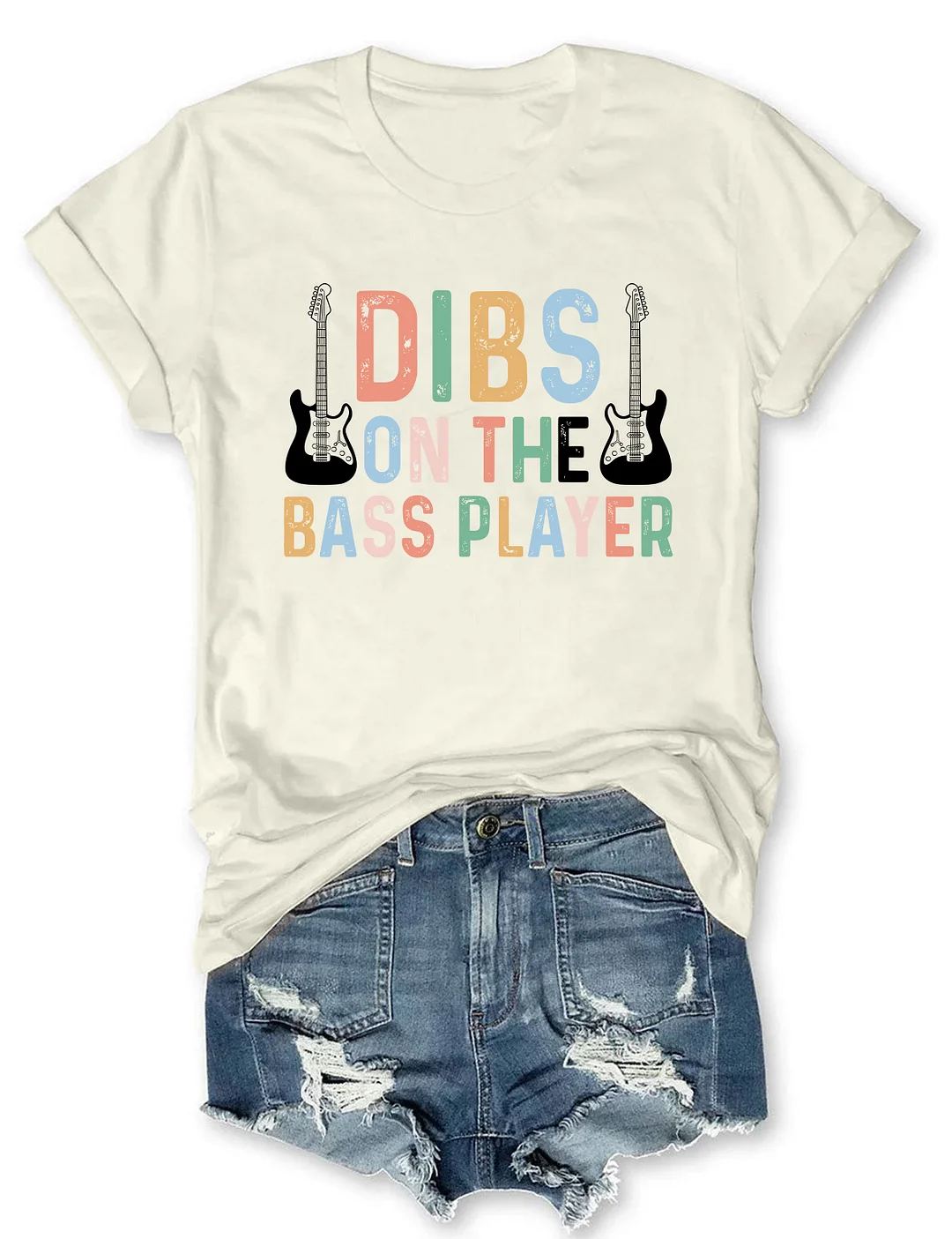 Dibs On The Bass Player T-shirt