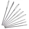 【Wholesale Discount】Big Eye Sewing Needles Set Stainless Steel Stitching Tools (6pcs a bottle)