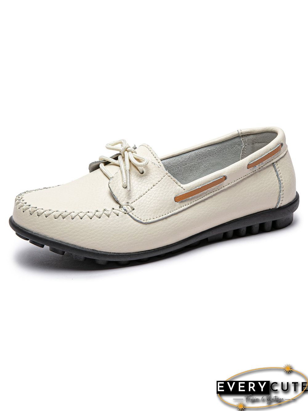 Retro Casual Simple Lace-up Flat Shoes