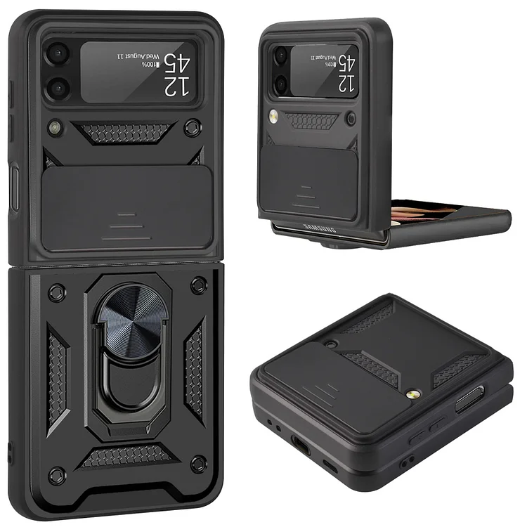 Camera Protective Phone Case For Samsung Galaxy Z Flip 3/4/5