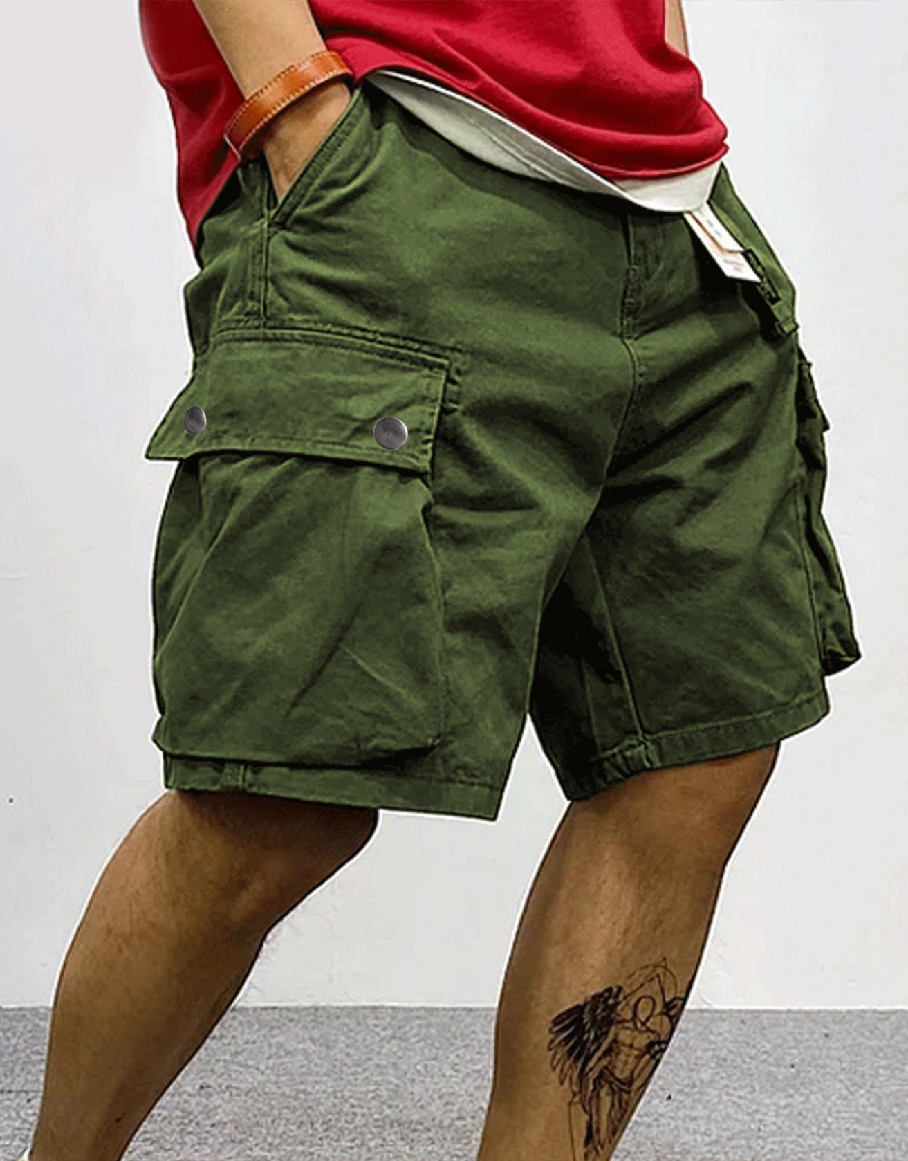 Multi-pocket Cargo Casual Shorts / TECHWEAR CLUB / Techwear