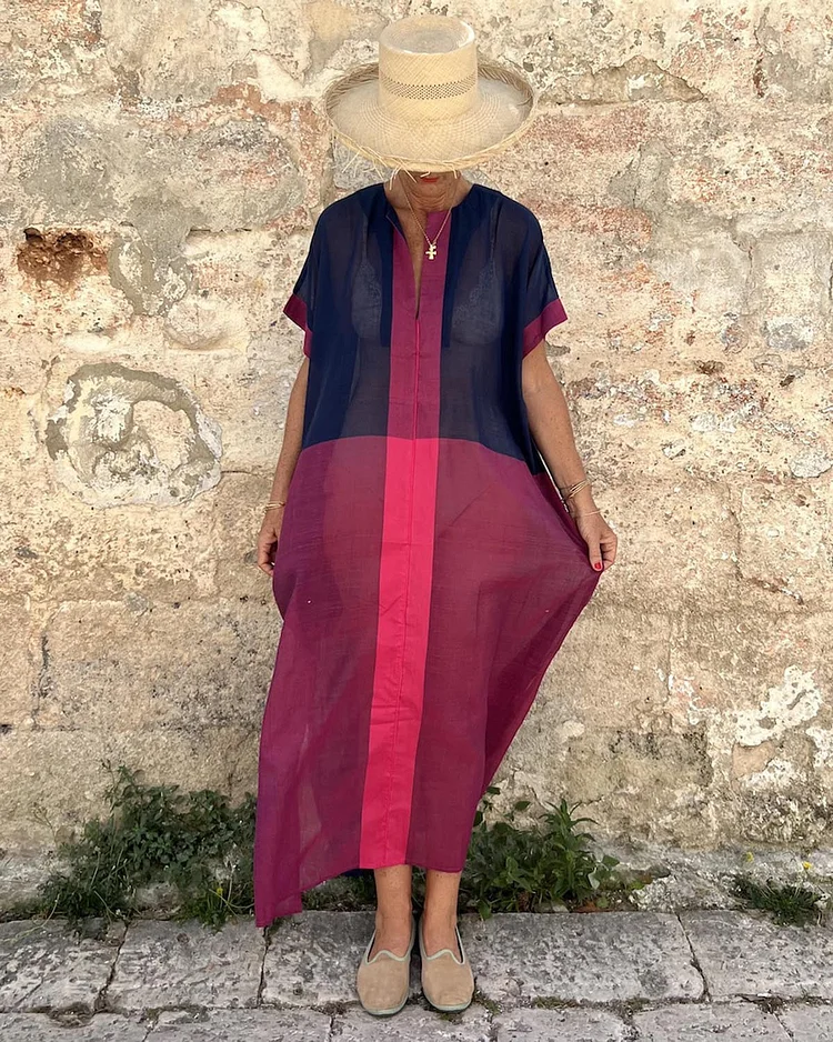 Vacation loose dress 242c