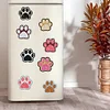 8pcs DIY Cat Paw Diamond Painting Acrylic Fridge Magnet