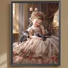 Diamond Painting -DIY Full Square Drill Cute Little Girl(35x45cm)