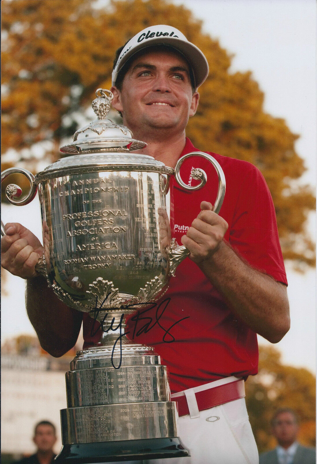 Keegan BRADLEY SIGNED Autograph 12x8 Photo Poster painting AFTAL COA US PGA Championship Winner