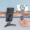 Magnetic Quick-Release Quick-Release Plate Mobile Phone Holder Multi-Function Horizontal And Vertical Shooting Handheld Vlog Desktop Expansion Fill Light Aka Gimbal Camera Tripod MagSafe Metal Mobile Phone Clamp