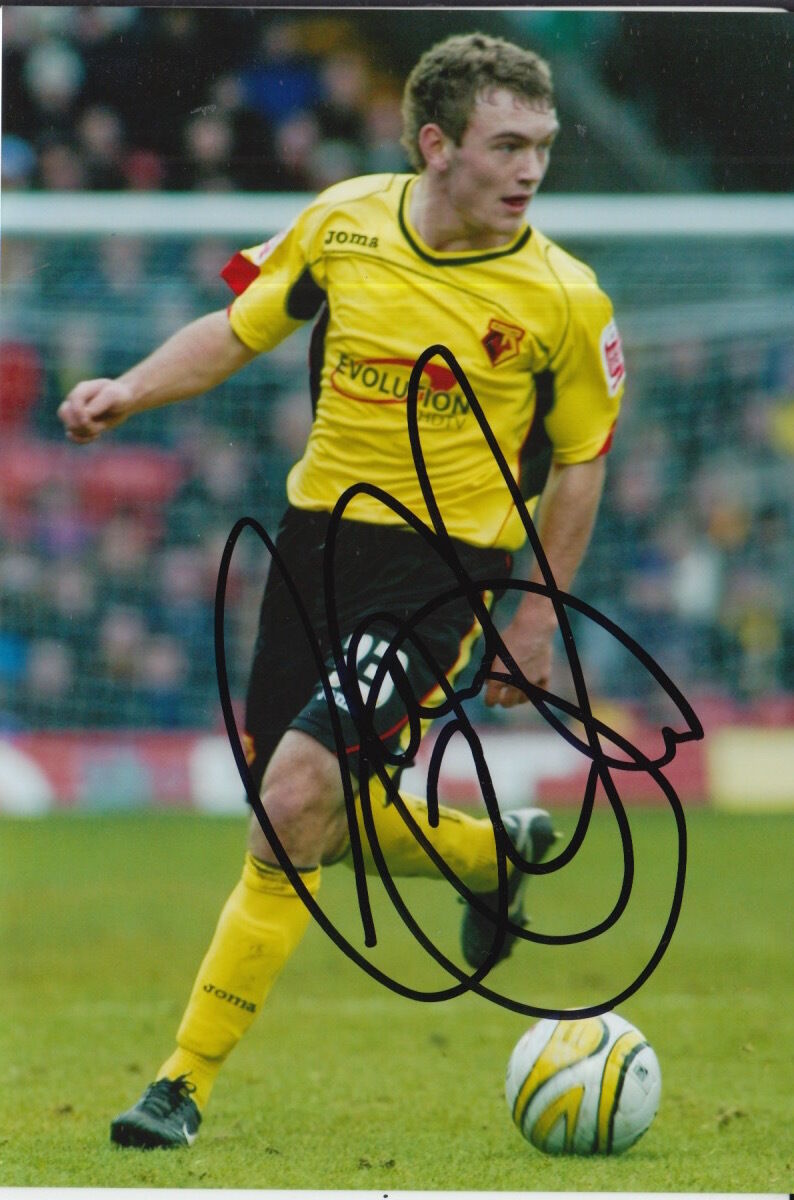 WATFORD HAND SIGNED LEE HODSON 6X4 Photo Poster painting.