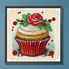 Diamond Painting-DIY Crystal Rhinestone Cupcake