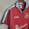 Retro 1999-2001 West Ham United Soccer Jersey Home