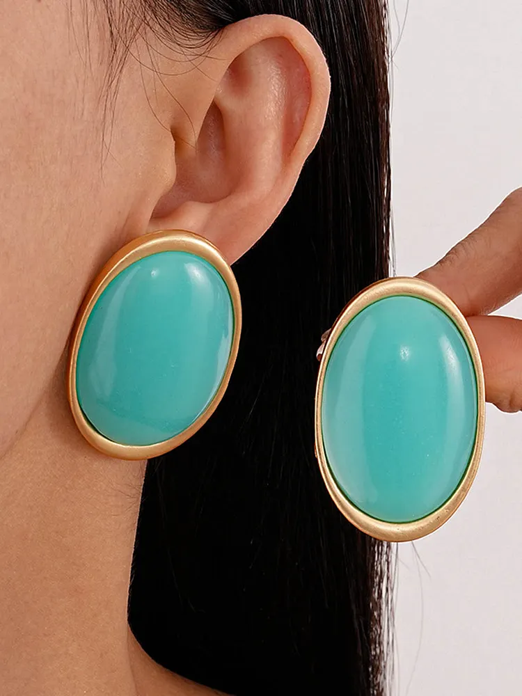 Geometric Drop Earrings