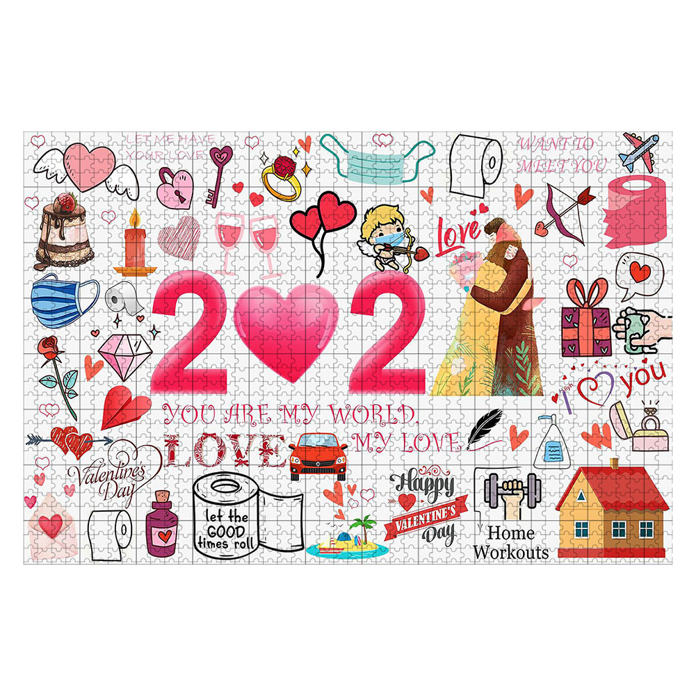 

Valentine\ s Day - 1000 Pieces Jigsaw Puzzle, 501 Original