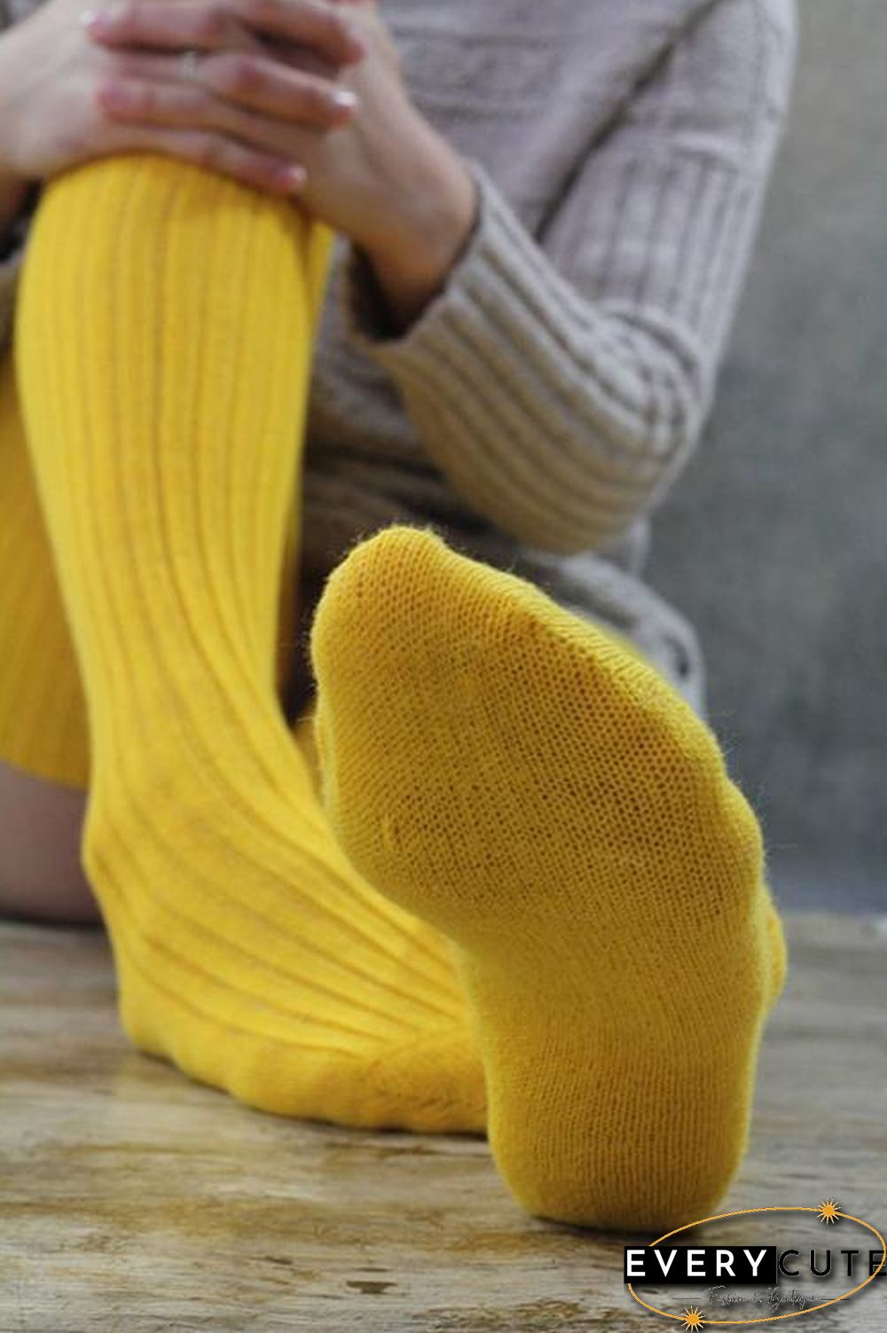 Cotton Over Knee Socks