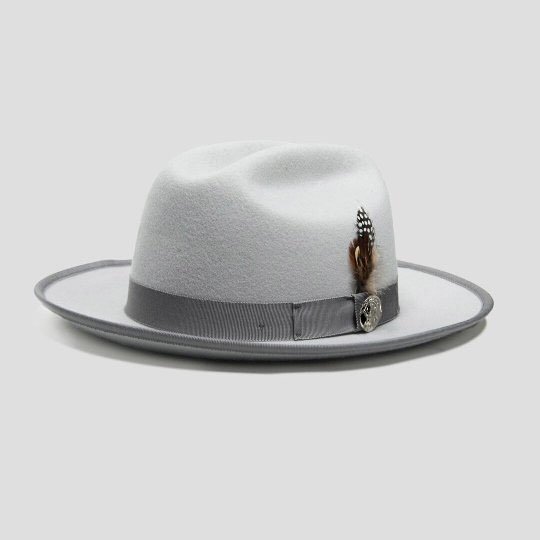 Ranch Fedora - Platinum[Fast shipping and box packing]