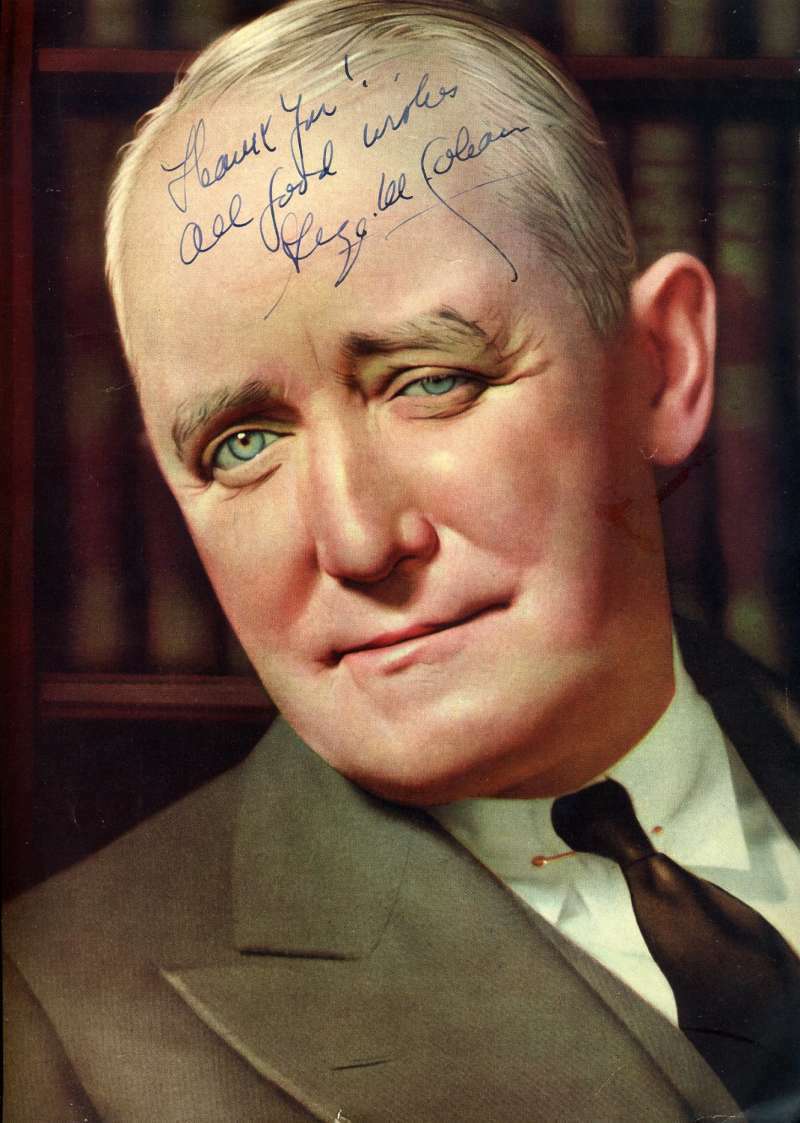 George M Cohan JSA Coa Signed 7x10 Photo Poster painting Autograph