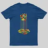 Rainbow Abstraction melted rubix cube  T-Shirt