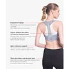 Kyphosis correction belt, inner wear back spine correction belt for men and women, adjustable back support, back support posture corrector