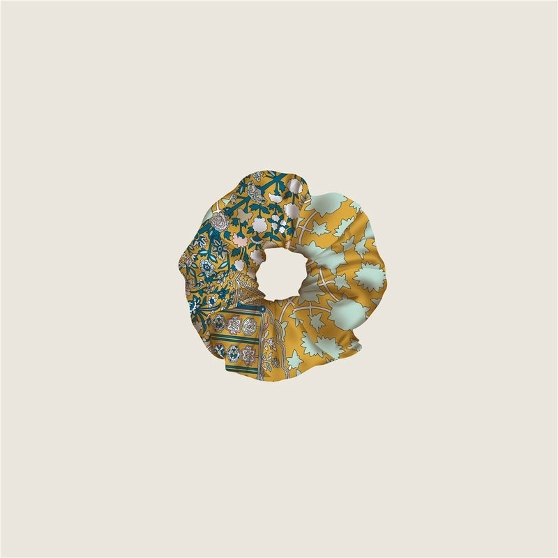 Women’s Retro Sweet Printing Cloth Hair Tie