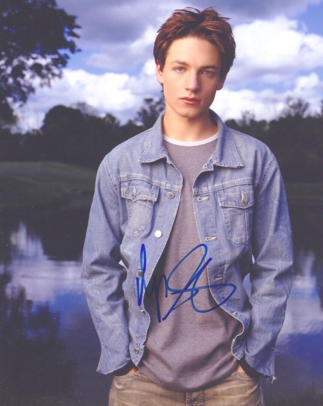 Signed Original Color Photo Poster painting of Gregory Smith of Everwood