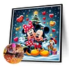 Mickey mouse-plein diamant rond peinture-40 * 40cm