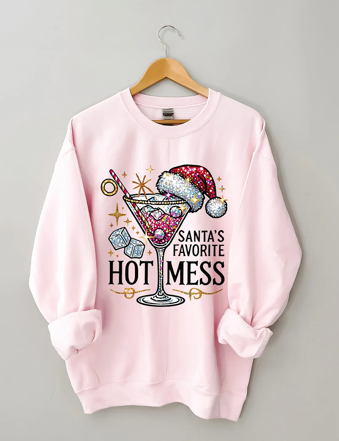Santa's Favorite Hot Mess Sweatshirt