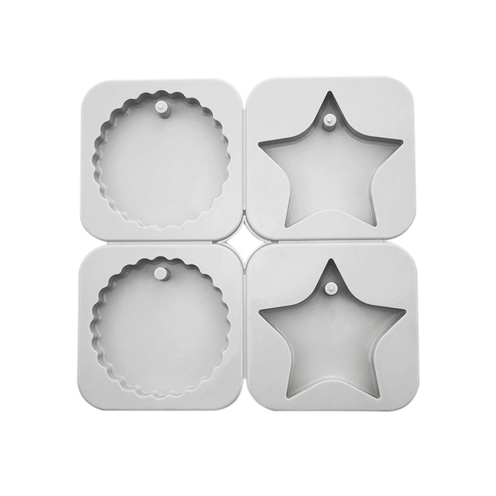 

4pcs Round Heart Silicone Mold - Baking, 501 Original