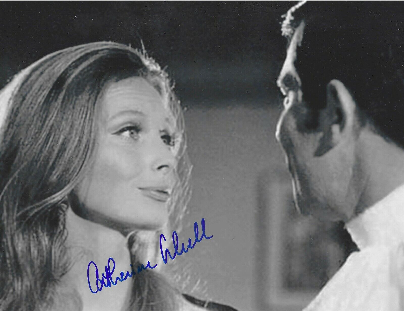 CATHERINE SCHELL SIGNED 007 JAMES BOND 10x8 Photo Poster painting 6 UACC & AFTAL RD AUTOGRAPH