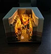 Buladle Omoshiroi Block  3D Diagon Alley Memo Pad  (Led Light Version)