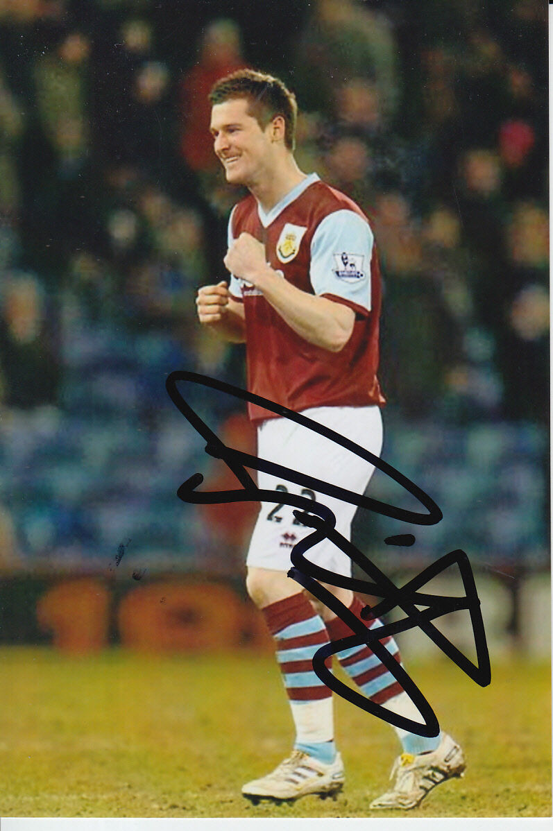 BURNLEY HAND SIGNED DAVID NUGENT 6X4 Photo Poster painting.