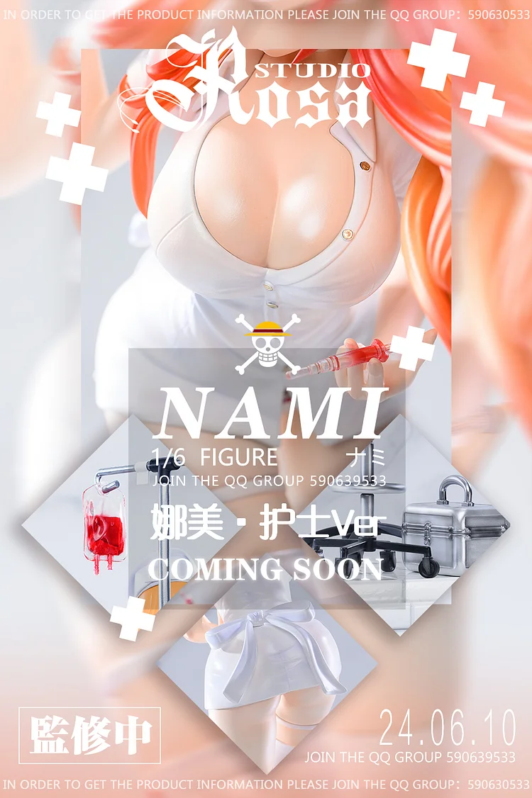 Rosa Studio - One Piece Nurse Nami 1/6 scale Statue(GK)(Adult 18+)-