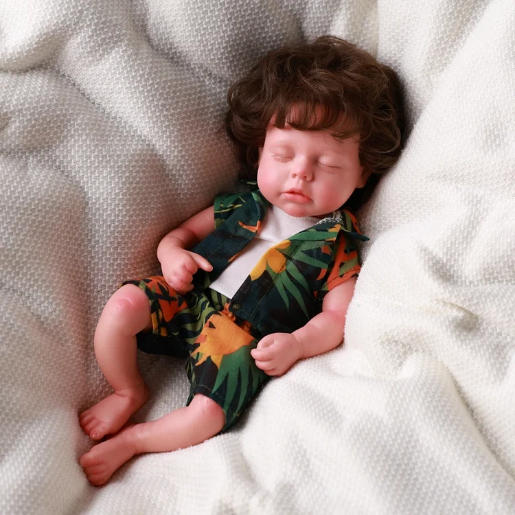 Babeside Lucy 12&rdquo;/16'' Realistic Silicone Sleeping Baby Little Infant Girl