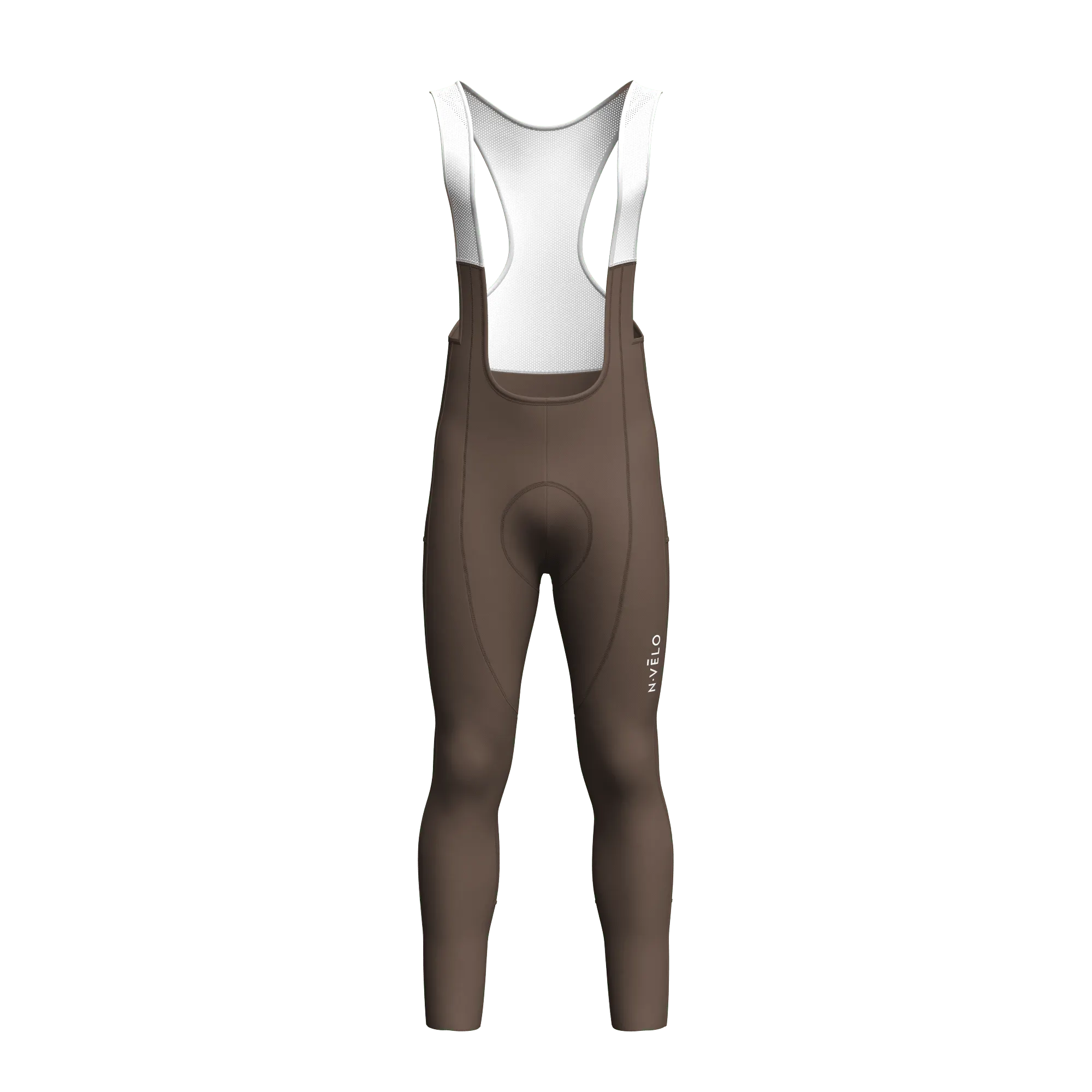 Brown Cycling Bib Tights