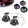 Dynamic Devil Eye Headlight Eye Number Nine Blink Car Headlight Lens LED Headlight Animation 3 Inch 12V Number Nine Car Modification