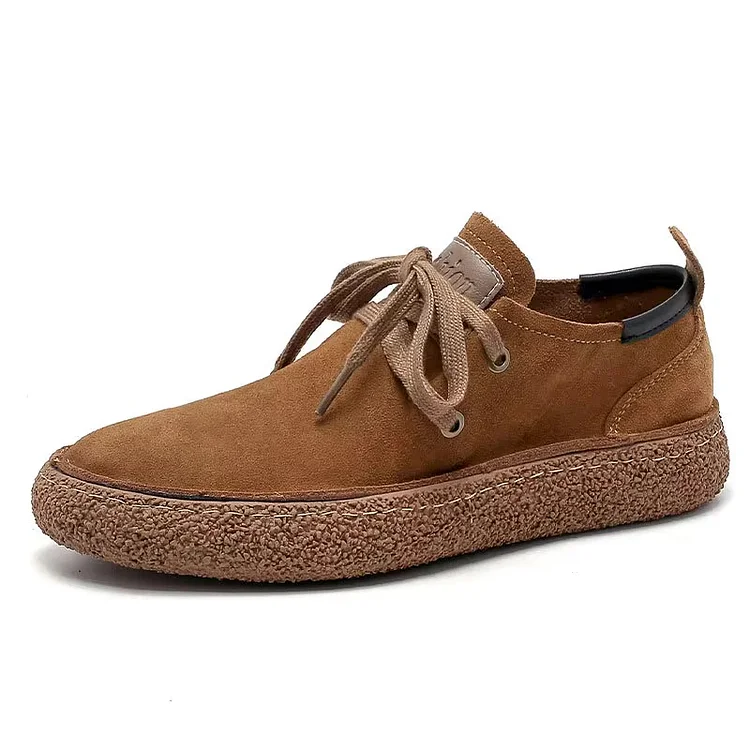 Suede Lace -Up Shoes
