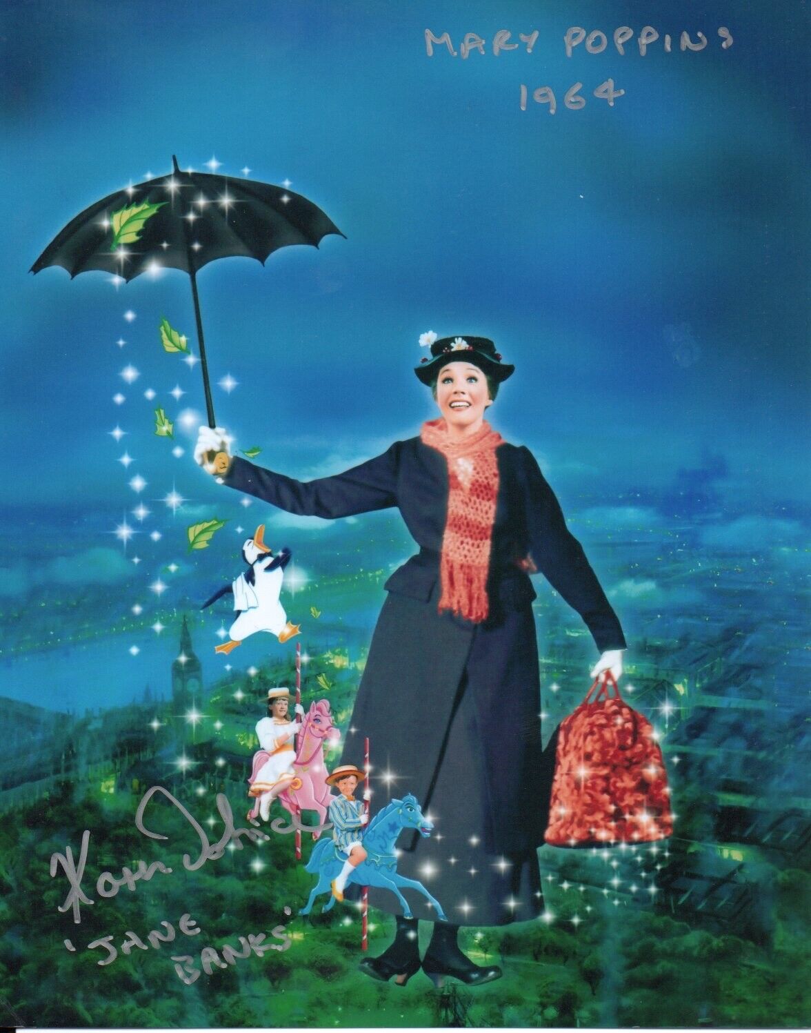 Karen Dotrice Signed MARY POPPINS 8x10 Photo Poster painting Autograph